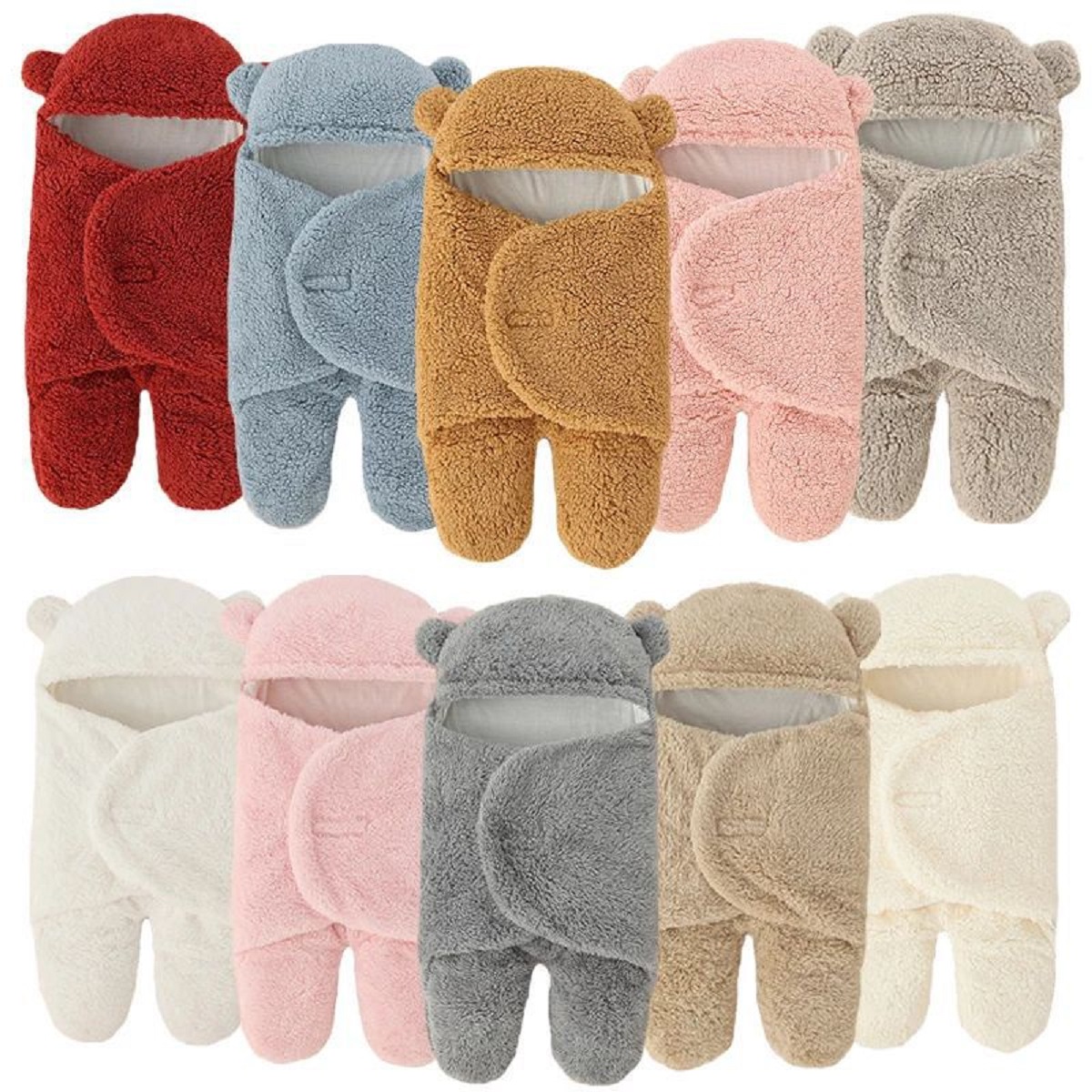 Selimut Bayi Karakter Soft Blanket Usia 0-1 Tahun Bahan Bulu Halus