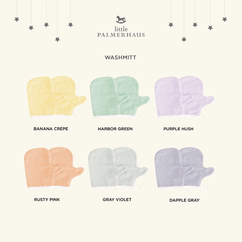 Little Palmerhaus Mason WASHMITT / Kuma Kuma Bathmitt / 1 ( SATU ) PCS Terry Palmer Waslap Bayi PREMIUM WASH MITT Washlap Jempol WARNA TERBARU