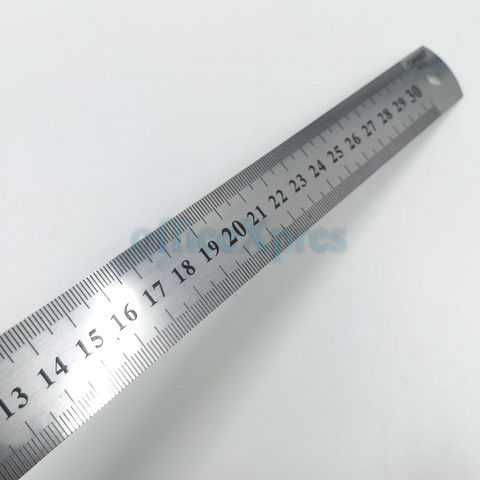 Penggaris Besi 30 CM / Rol Besi / Mistar Besi / Penggaris Stainless