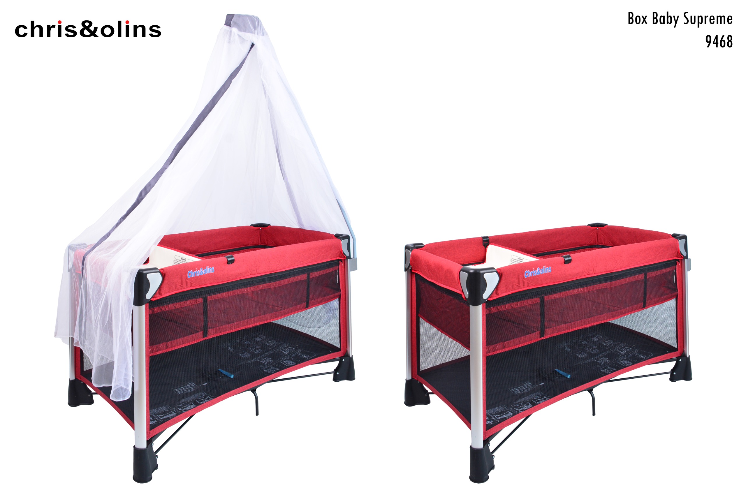 Tempat Tidur Bayi Chris & Olins 9468 Supreme Baby Box Bassinet
