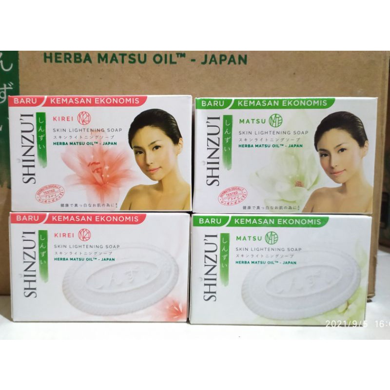 [ SHINZUI ] Sabun Batang 60 GR ISI 12 PCS