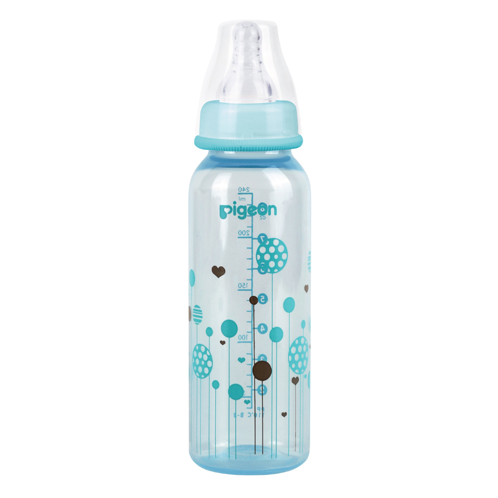 PIGEON Botol Susu Flexible PP Clear RP 240Ml - Blue