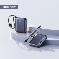 UNEED Mini Powerbank 10000mAh PD QC 22.5W with Built in Cable – Pixie Box X2 UPB425