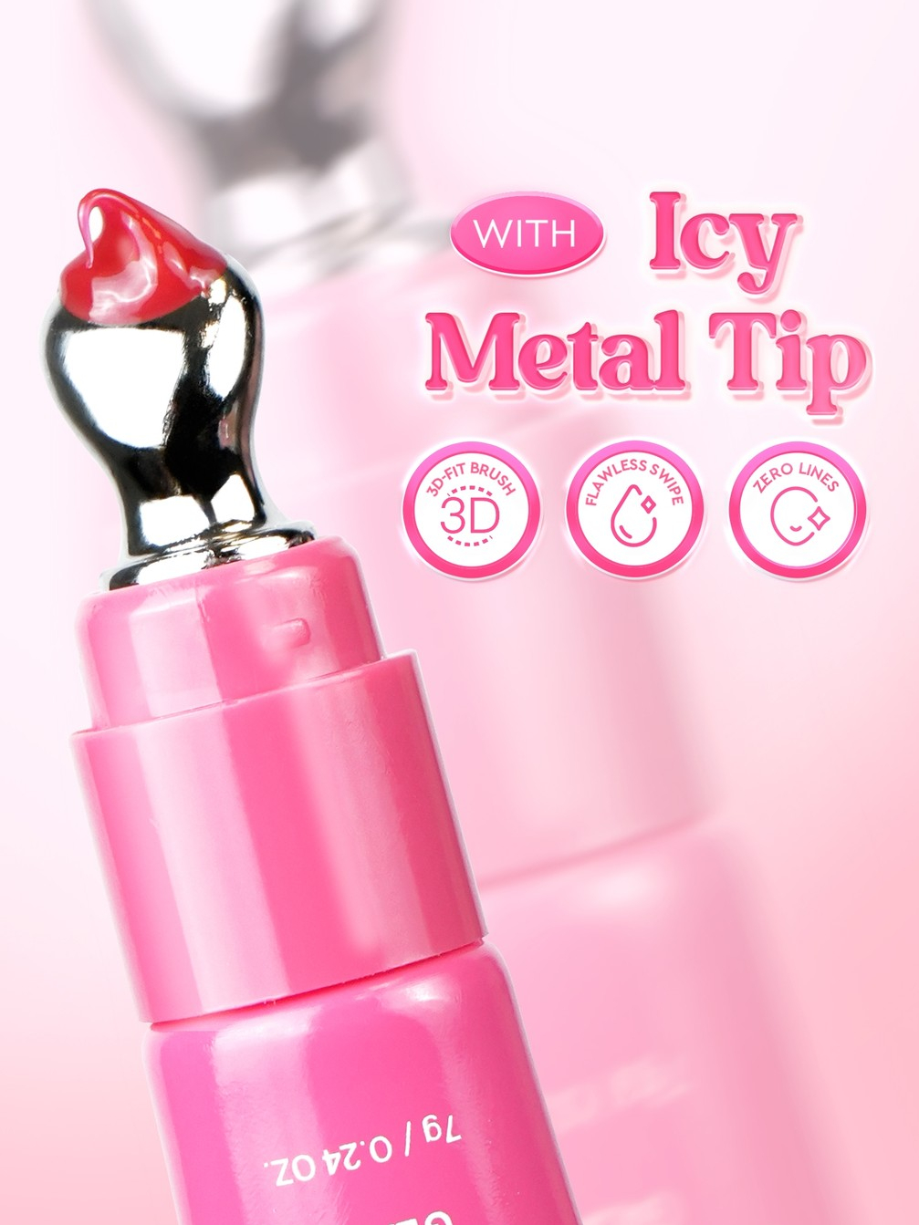 [03-Berry Soda Link Eksklusif] Glad2Glow BRIGHTENING LIP SERUM 7g Mencerahkan Melembabkan dan men...