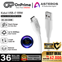 ONPRIME Kabel Data USB Type C For MI POCO OPPO REALME VIVO IQOO INFINIX Fast Charging 6A 120W