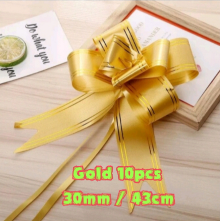 ( 10pcs ) PITA TARIK PITA KADO PITA RENDA