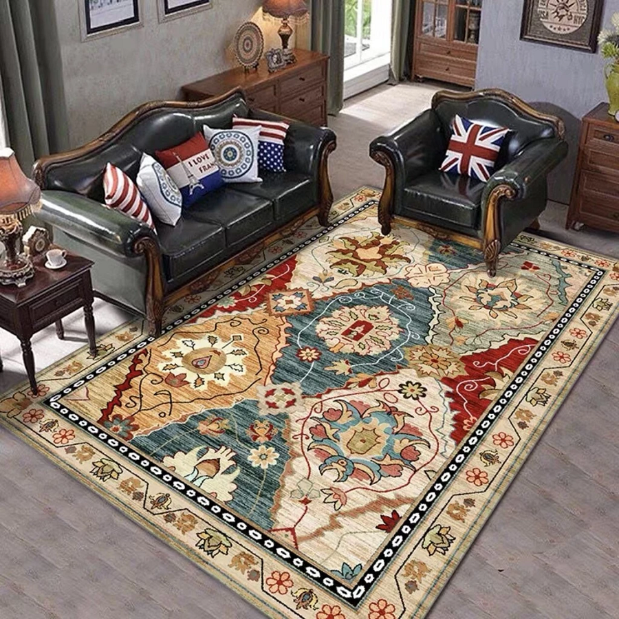 JSM - Karpet Lantai Ruang Tamu Karpet Eropa Karpet Aesthetic Anti Slip 160x210 LOKAL