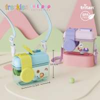 FRECKLES Lollypop Collection - Botol Minum dan Tempat Makan Anak Premium Unik Anti Tumpah BPA Free
