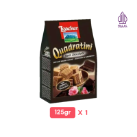 Loacker Wafer Quadratini Dark Chocolate 125gr