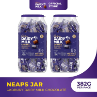 [Paket isi 2] Cadbury Dairy Milk Neaps Jar 382gr