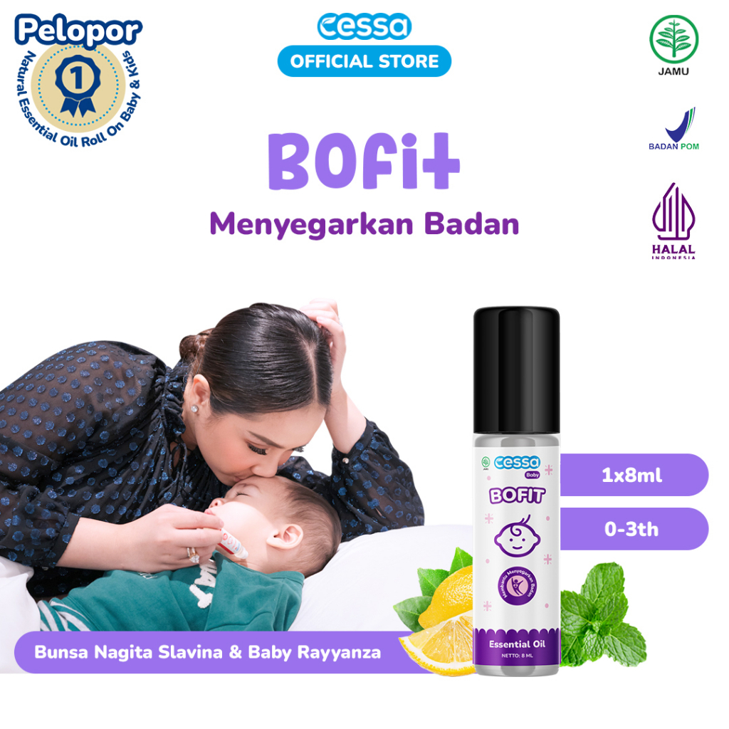 Cessa Baby Bofit - Natural Essential Menyegarkan Tubuh