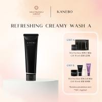 KANEBO Refreshing Creamy Wash A - Facial Wash 130gr - Sabun Wajah untuk Semua Jenis Kulit