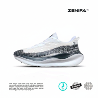 Zenifa - Sepatu Olahraga Running Wanita Sneakers Breathable Cewek Warna Soft Ringan NEW