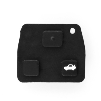 3 Tombol Car Auto Remote Kunci Fob Pad Pengganti-Internasional
