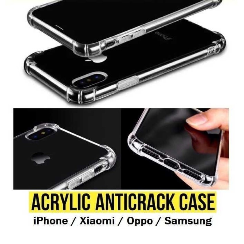 Acrylic Anticrack Mika Case Free Tempered Glass for Asus Zenfone 3 Zoom /