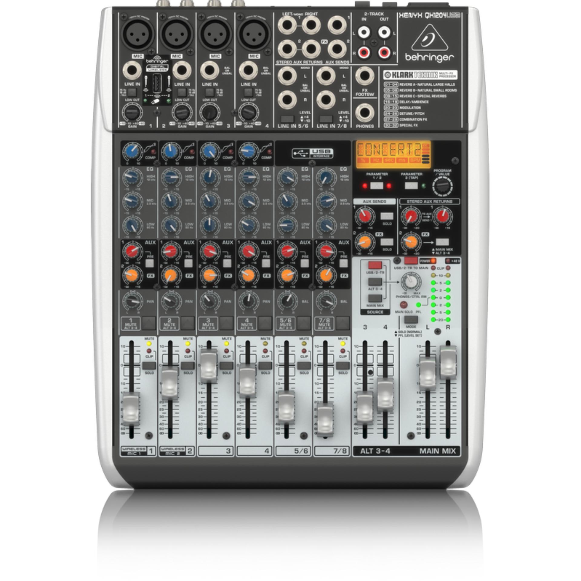 Roadmaster Speaker Aktif Single 12 Mixer Usb Port Kd Pro 12 Mix Usb Hot Deals Behringer XENYX QX 1204 USB Mixer 12 Channel terbaik murah Hanya Rp3