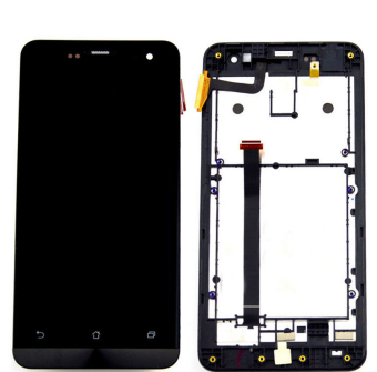 BLUESKY For Asus Zenfone 5 LCD Tampilan Layar Sentuh With Kaca Digitizer Majelis + Panel Bingkai