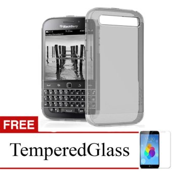 Case for Blackberry Aurora - Abu-abu - Gratis Tempered Glass - Ultra Thin Soft