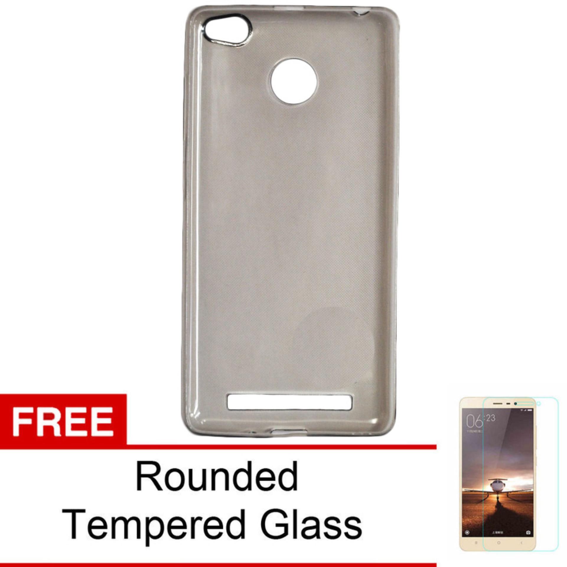 ... CLEAR FREE TEMPERED GLASS. Discount Case For Xiaomi Redmi 3S / Redmi 3 Pro Ultrahin Air Case Series - Abu