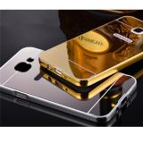 ... Free Tempered Glass Terbaru. Case Metal For Samsung Galaxy J7 Prime Aluminium Bumper With Mirror Backdoor Slide - Rose Gold