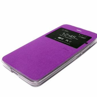 Casing Flip Cover Premium Leather Case for Samsung Galaxy J7 Prime