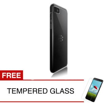 Crystal Case for Blackberry Z10 - Clear Hardcase + Gratis Tempered Glass