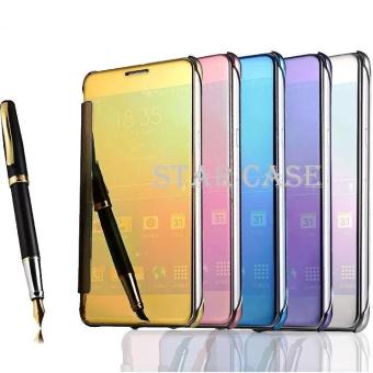 Flip Mirror Wallet Oppo A39 fitur luxury mirror clear view smart flip cover for Flip Mirror Wallet Oppo A39 fitur luxury mirror clear view smart flip cover for