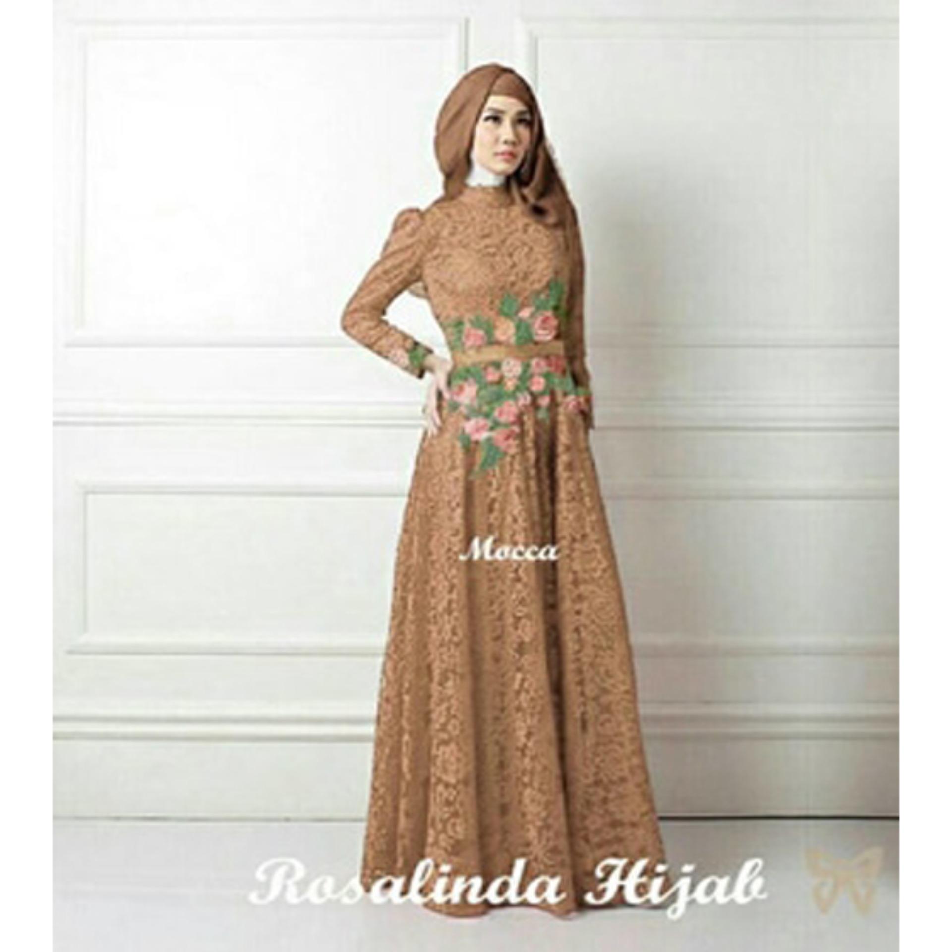 Cek Harga Baru Sera Outfit Maxi Dress Lengan Panjang 