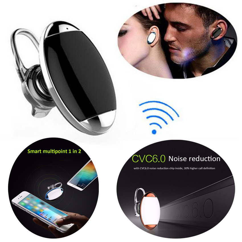 Gshop Headset Mini J1 Wireless Bluetooth 4.1 Stereo In-Ear For Smart Phone Android & iOS Hitam gshop headset mini j1 wireless bluetooth 4.1 stereo in-ear for smart phone android & ios hitam