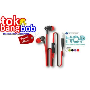 Hippo Headset Handsfree Hop - Merah
