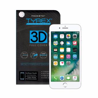 Tyrex 3D Full Cover Tempered Glass for iPhone 7 Plus White .