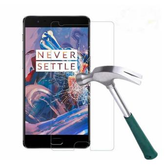 OnePlus 3 / 3T Screen Protector, Q-Chris Tempered Glass Anti-fingerprints Crystal