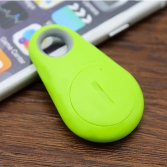 Jiayiqi Smart Bluetooth Alarm Anti Kehilangan Tracker Finder GPS Locator Sistem Alarm Anti Hilang Hijau
