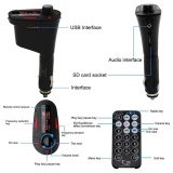 Leegoal Mobil MP3 Bermain FM Transmitter Mobil Charger Bluetooth AUX Audio Musik Adapter Dengan Remote Control (Merah) -Intl Januari 2019 - 2 Leegoal Mobil MP3 Bermain FM Transmitter Mobil Charger Bluetooth AUX Audio Musik Adapter dengan Remote Control (Merah) -Intl - 2