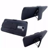 LG Stylus 2 K520 Case Holster Slide Hybrid TPU+PC With Belt Clip (Black) September 2018 - 3 LG Stylus 2 K520 Case Holster Slide Hybrid TPU+PC with Belt Clip (Black) - 3