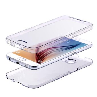 Softcase 360 Bening Samsung S6 Edge Full Casing Body Silikon Case