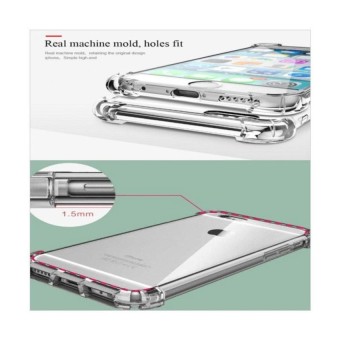 Hot Deals Softcase Anticrack Slim for Samsung Galaxy J1 2016 / J120 - White Clear terbaik