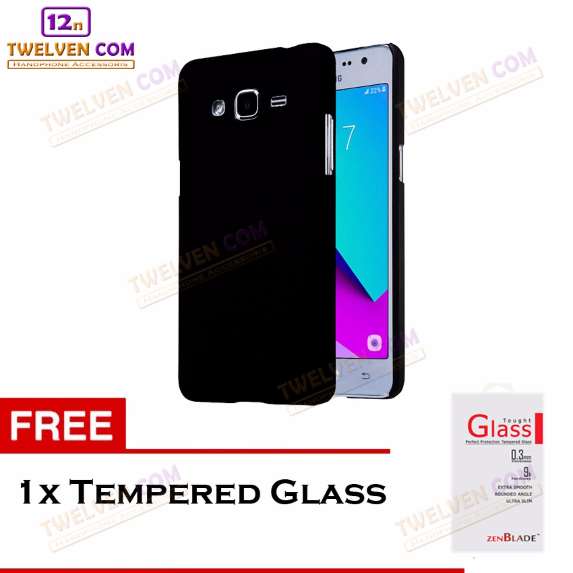 Twelven Case Slim Matte For Samsung J2 Prime / Grand Prime G530 - Free Tempered Glass twelven case slim matte for samsung j2 prime / grprime g530 – free tempered glass