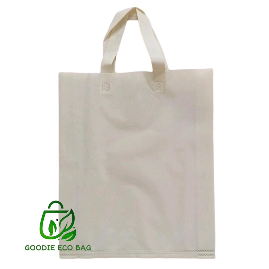 Goodie Bag Lusinan 12 Tas Kain SpunBond 25x35x10 cm Kantong Belanja Souvenir Snack Ultah Hajatan