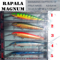 MINNOW RAPALA MAGNUM 11 CM  14CM DAN 18 CM