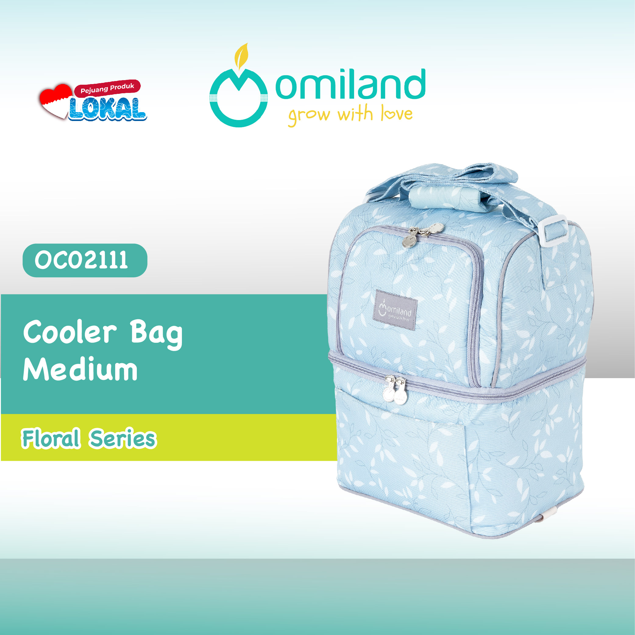 OMILAND Cooler Bag Uk Medium Floral Series OC02111 OC02112 OC02113