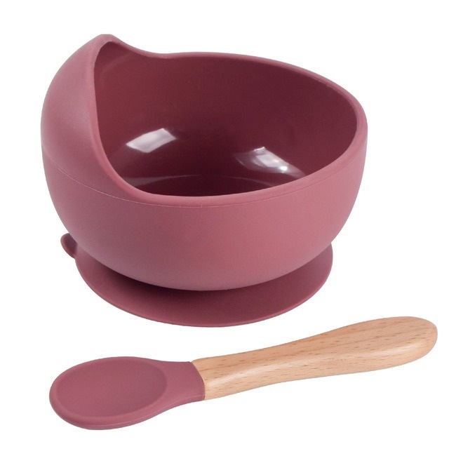 MGHL0472 Baby Silicone Suction Bowl Mangkok Makan Bayi Mangkuk Silikon