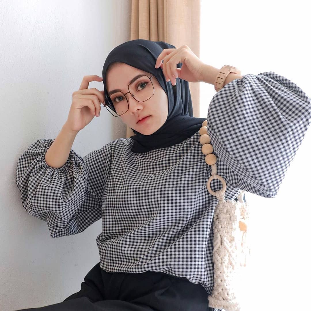 Baju Muslim Modern NANA TOP MC Bahan KATUN PREMIUM Atasan Wanita Blouse Wanita Terbaru 2020 Remaja Blus Blouse Wanita Kekinian Jumbo