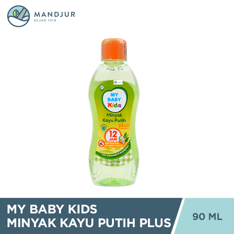 My Baby Kids Minyak Kayu Putih Plus 90 mL - Melindungi dari Gigitan Nyamuk