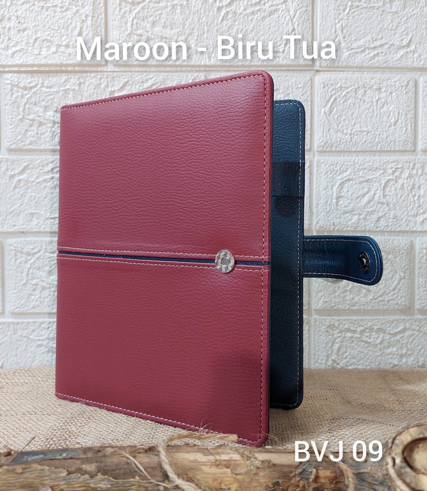 Binder Kulit A5 B5 Bunder Kuliah Cover Binder Binder A5 Ring 6 Ring 20 Ring 26 Buku Binder