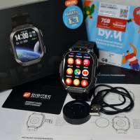 Digitec Smart Mobile S1 Layar AMOLED Sim Card Kamera 4G LTE GPS Waterproof ip67 Strap Silikon