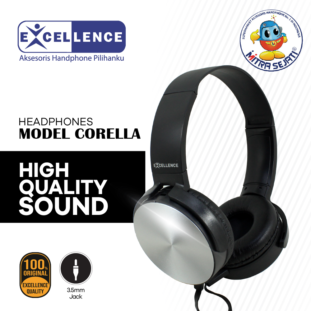 Handsfree / Headphone Excellence Corella High Quality Sound - AHFMDJCORE