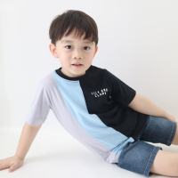 LILY AND CLARK Kaos Anak Warna Hitam Abu Biru KLC134