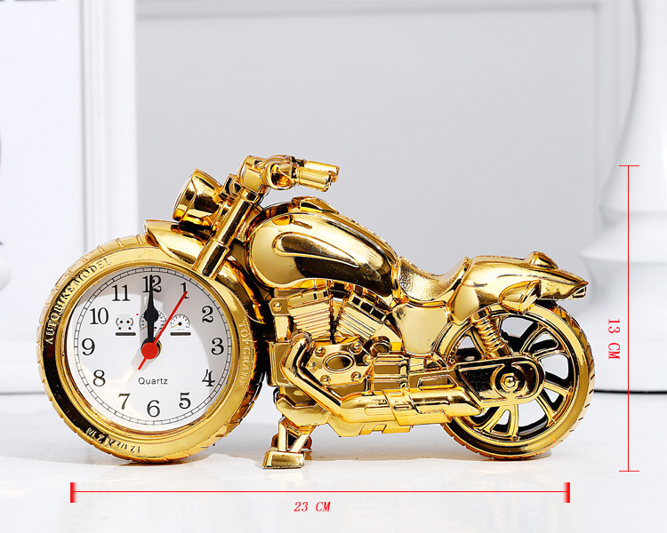 Jam Alarm Model Motor Pajangan