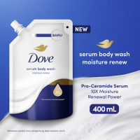 Dove Pro-Ceramide Serum Body Wash Moisture Renew 380gr - Sabun mandi cair melembabkan